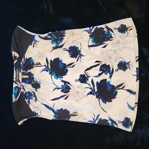 Floral Work Blouse